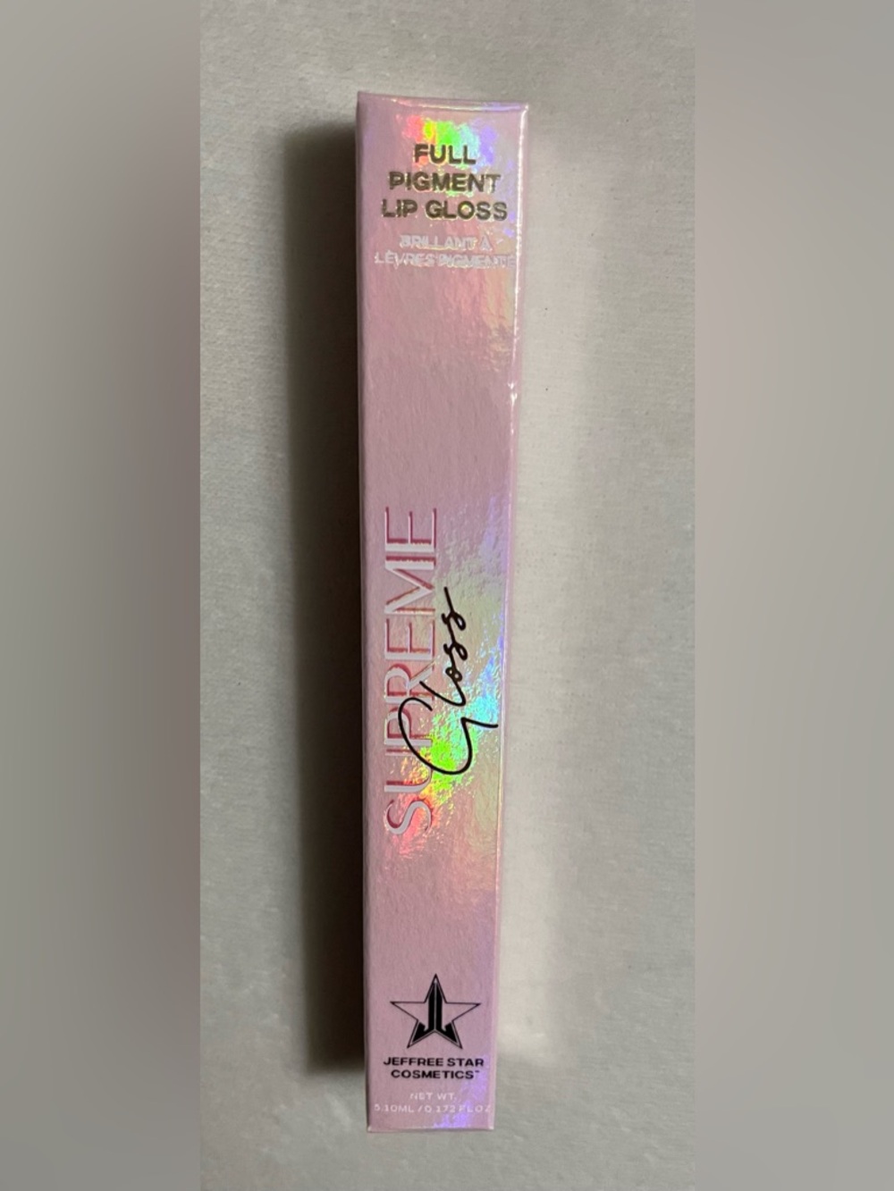 Jeffree Star Supreme Gloss NWT Full pigment Lip Gloss Watermelon Soda Red - Picture 5 of 6